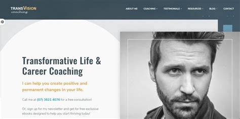 best coaching website templates.